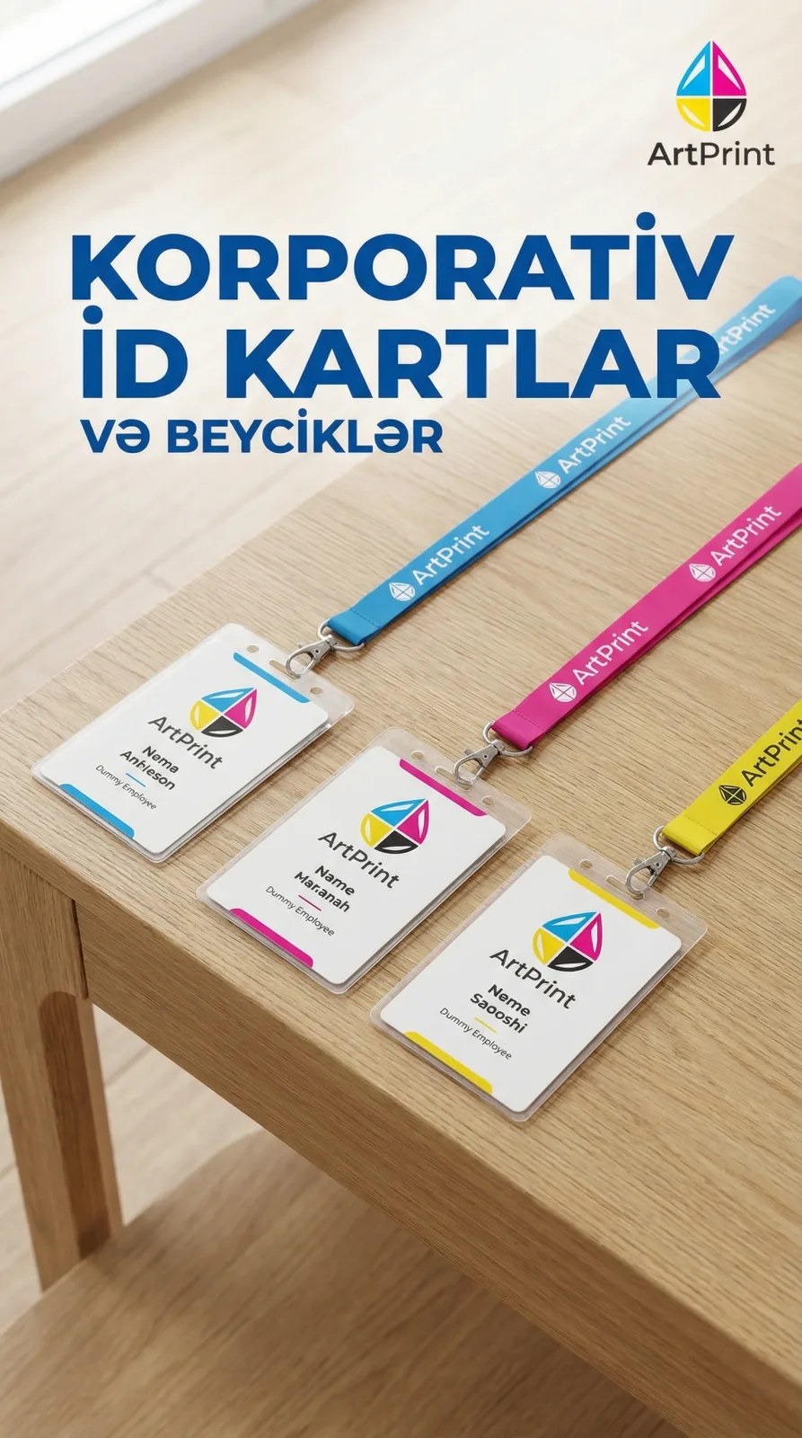 ArtPrint çap işi — çap məhsulu