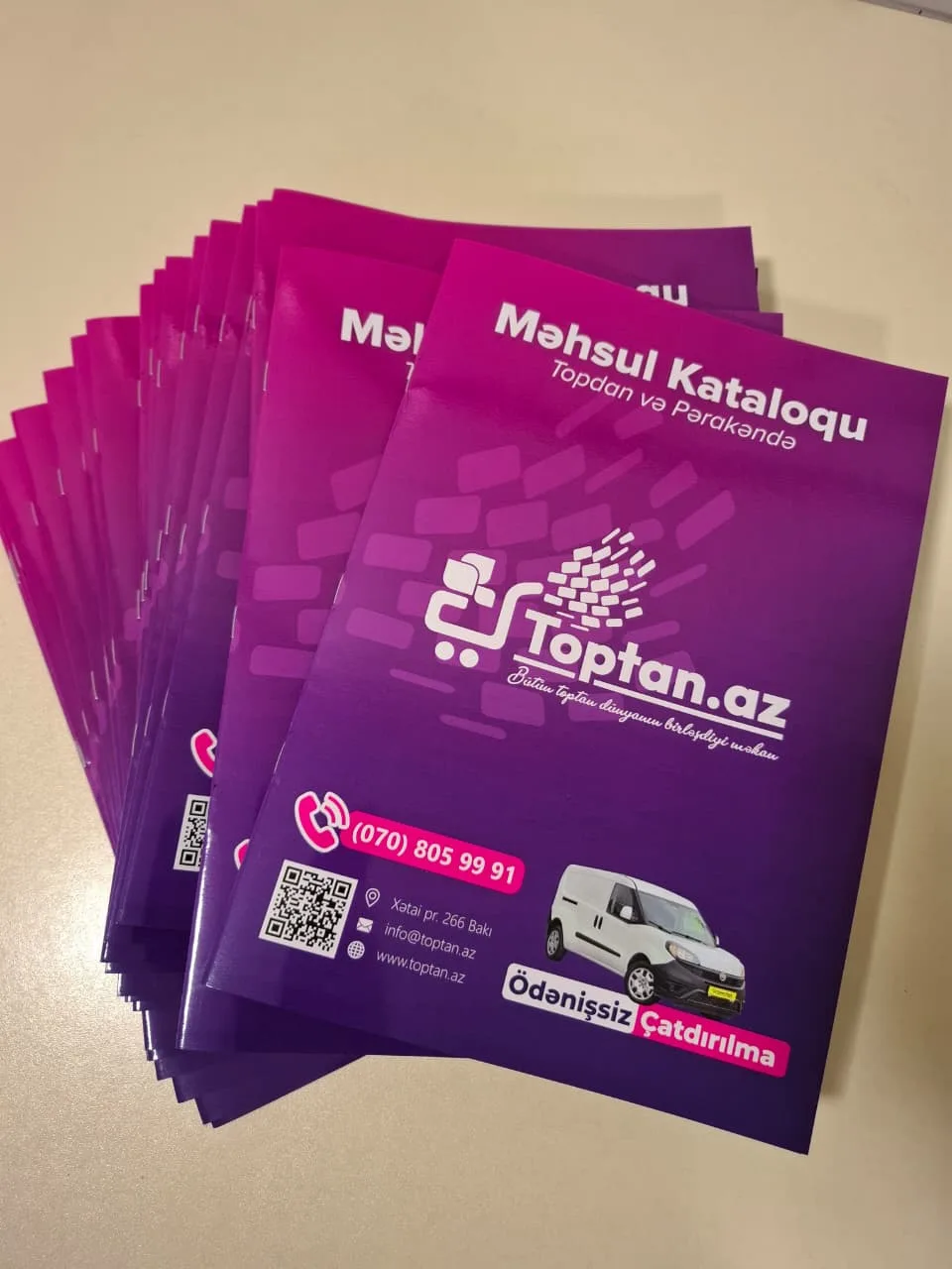 ArtPrint çap işi — məhsul kataloqu
