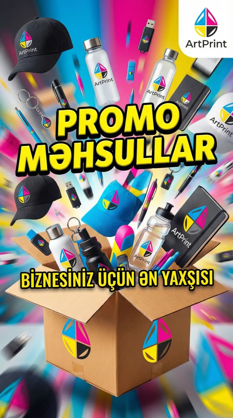 ArtPrint çap işi — çap məhsulu